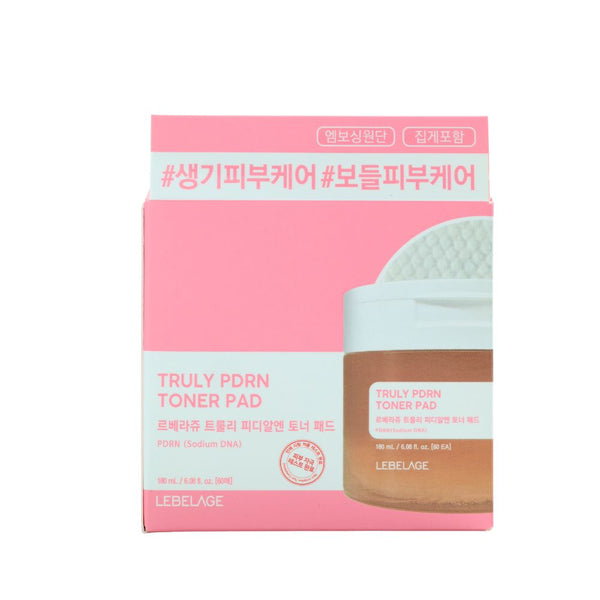 Dischete tonifiante cu PDRN, efect revitalizant, 60 buc,  Lebelage