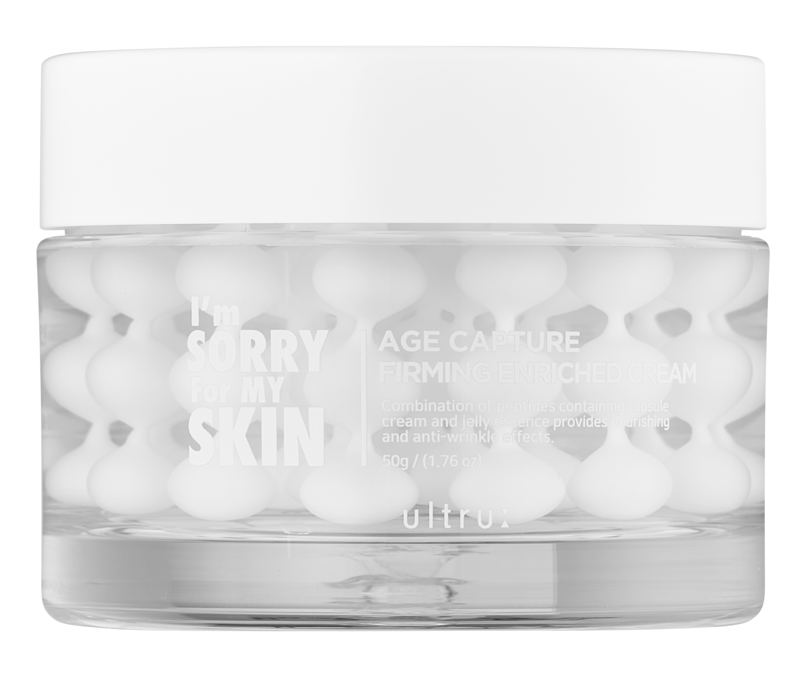 Gel hidratant cu microcapsule de crema cu peptide 50 gr I'm sory for my skin