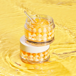 Gel hidratant cu microcapsule de crema cu vitamina C si niacinamide 50 gr I'm sorry for my skin