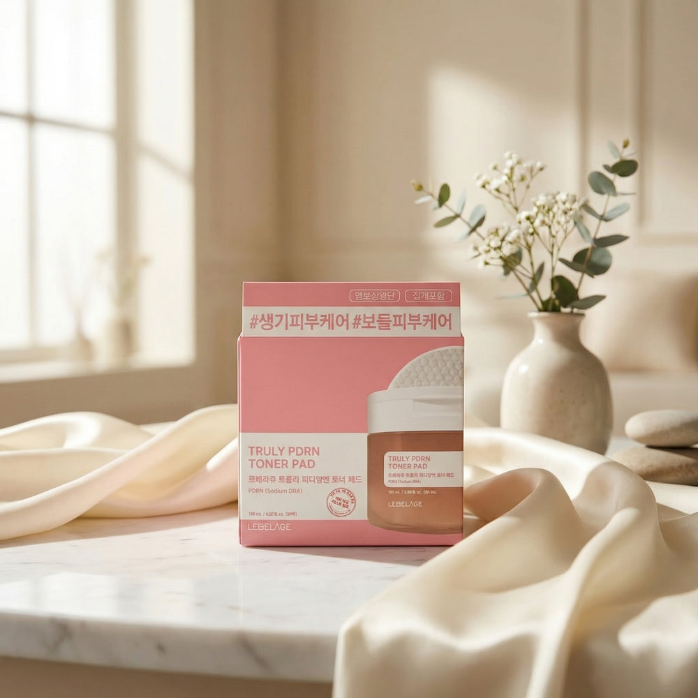 Dischete tonifiante cu PDRN, efect revitalizant, 60 buc,  Lebelage