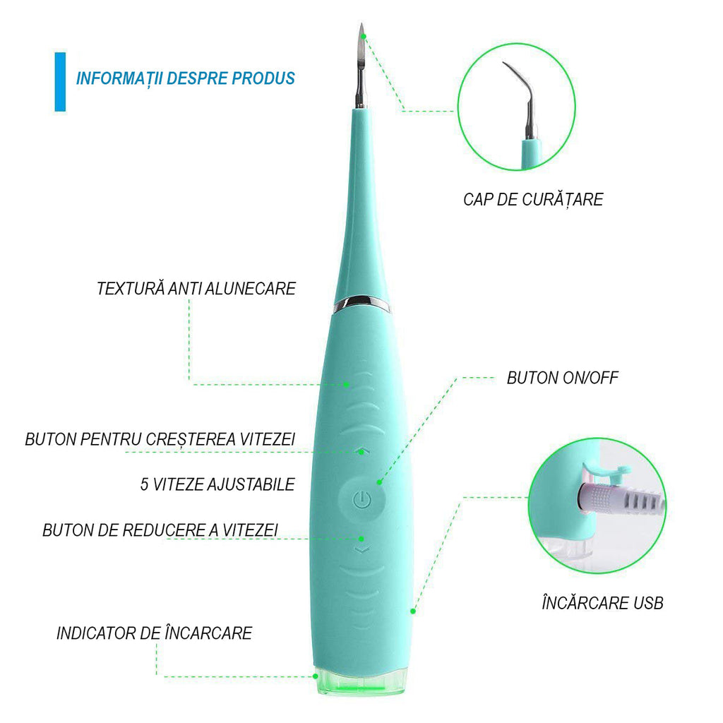Aparat indepartare tartru