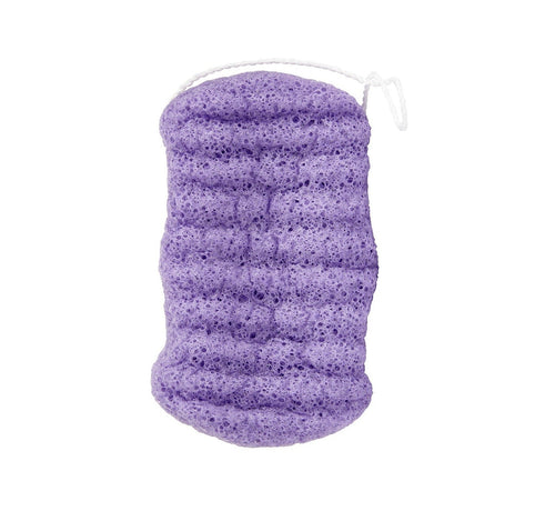 Burete natural Konjac cu lavanda pentru corp si ten