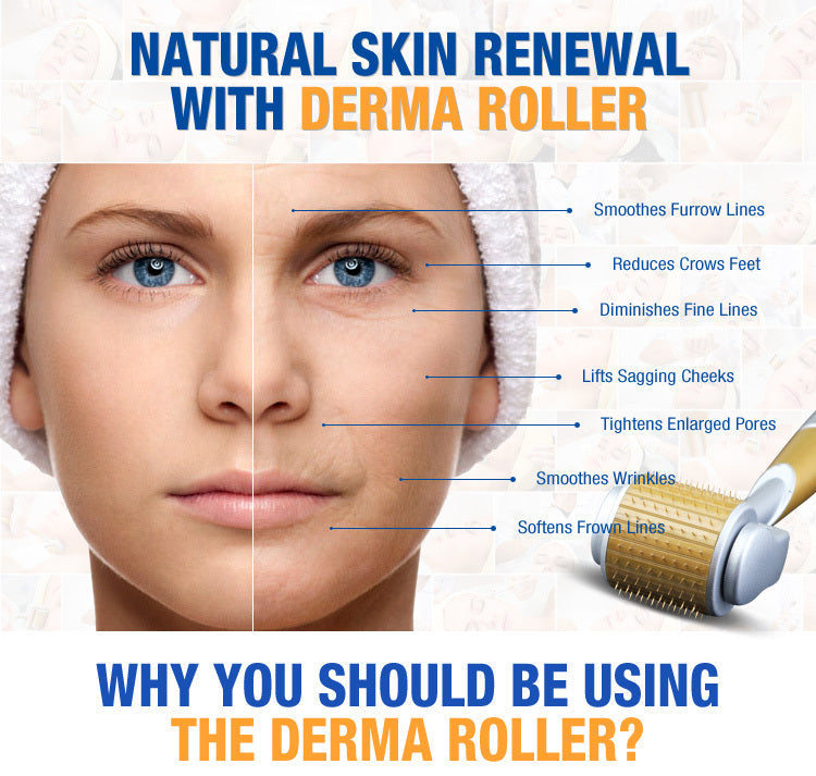 Dermaroller dispozitiv  pentru regenerarea pielii 0,5 mm