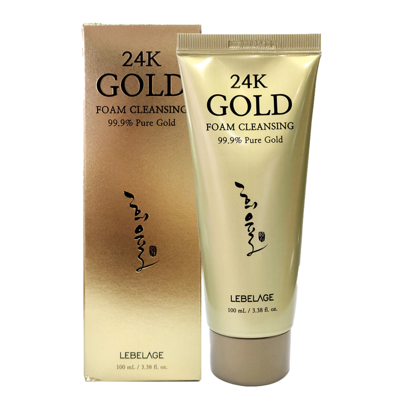 Spuma de curatare fata 24 Gold, 100 ml Lebelage