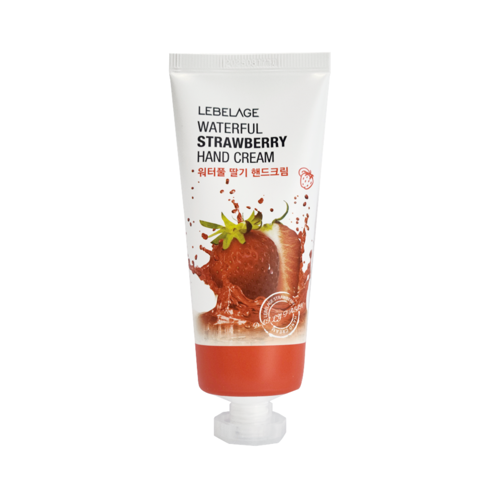 Crema pentru maini cu extract de capsuni, 100 ml Lebelage