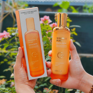 Emulsie pentru fata si gat cu Vitamin C si acid tranexamic 120 ml Lebelage