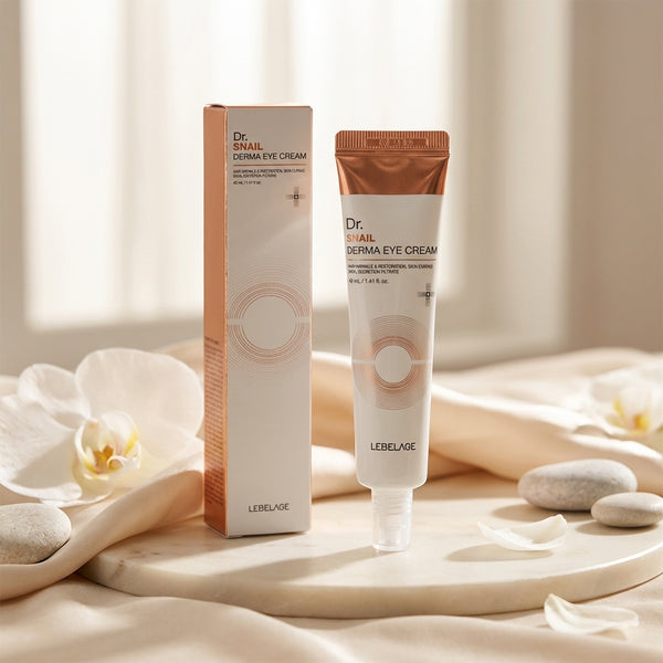 Cremă contur ochi dr snaill cu extract de melc și colagen, antiageing, 40 ml Lebelage