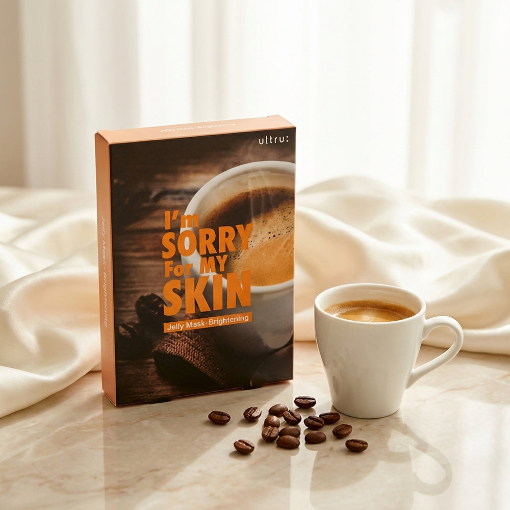 Mască pentru față cu efect de iluminare și strălucire, 1 buc / 33 ml I'm sorry for my skin