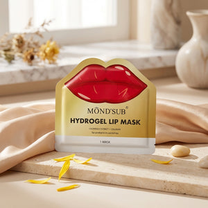 Mască hydrogel pentru buze cu extract de mușețel și colagen