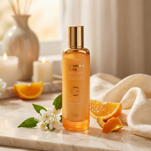 Emulsie pentru față și gat cu vitamin c și acid tranexamic 120 ml Lebelage