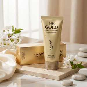 Spumă de curățare față 24 gold, 100 ml Lebelage