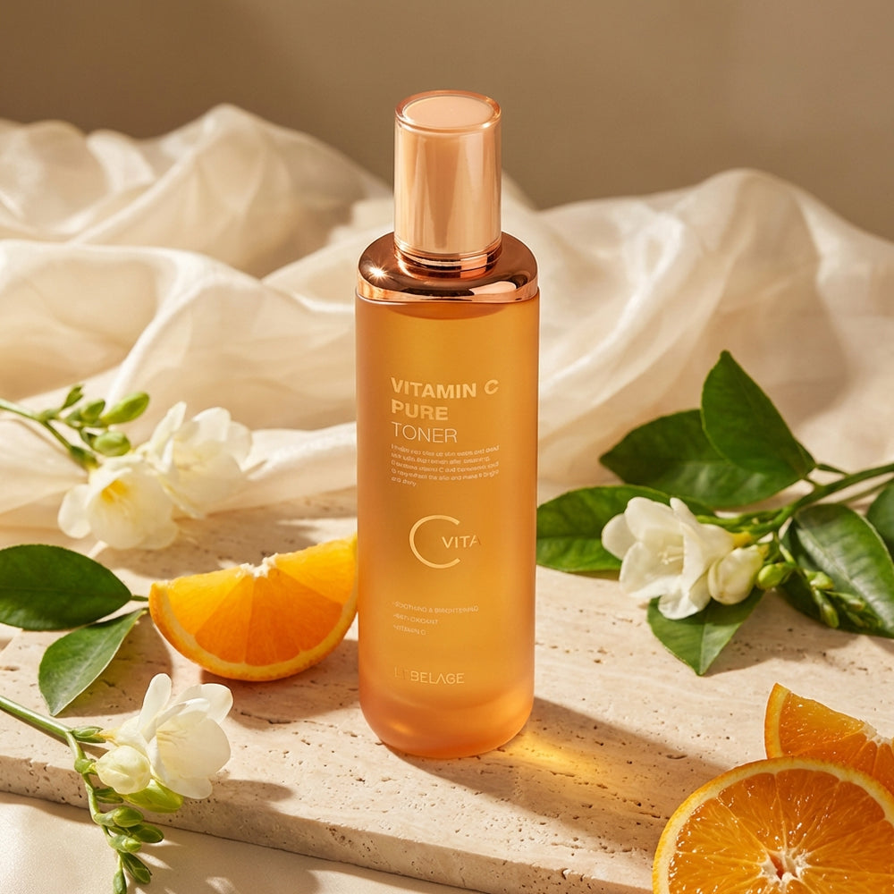 Toner pentru față și gat cu vitamin c, 120 ml Lebelage