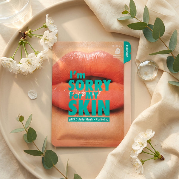 Mască pentru față cu efect de curățare 1 buc / 33 ml I'm sorry for my skin