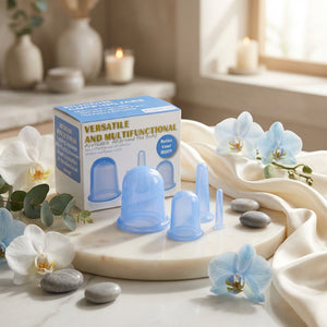 Set 4 ventuze masaj anticelulitic