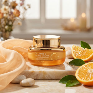 Cremă pentru față cu vitamina c și acid tranexamic, 55 ml Lebelage