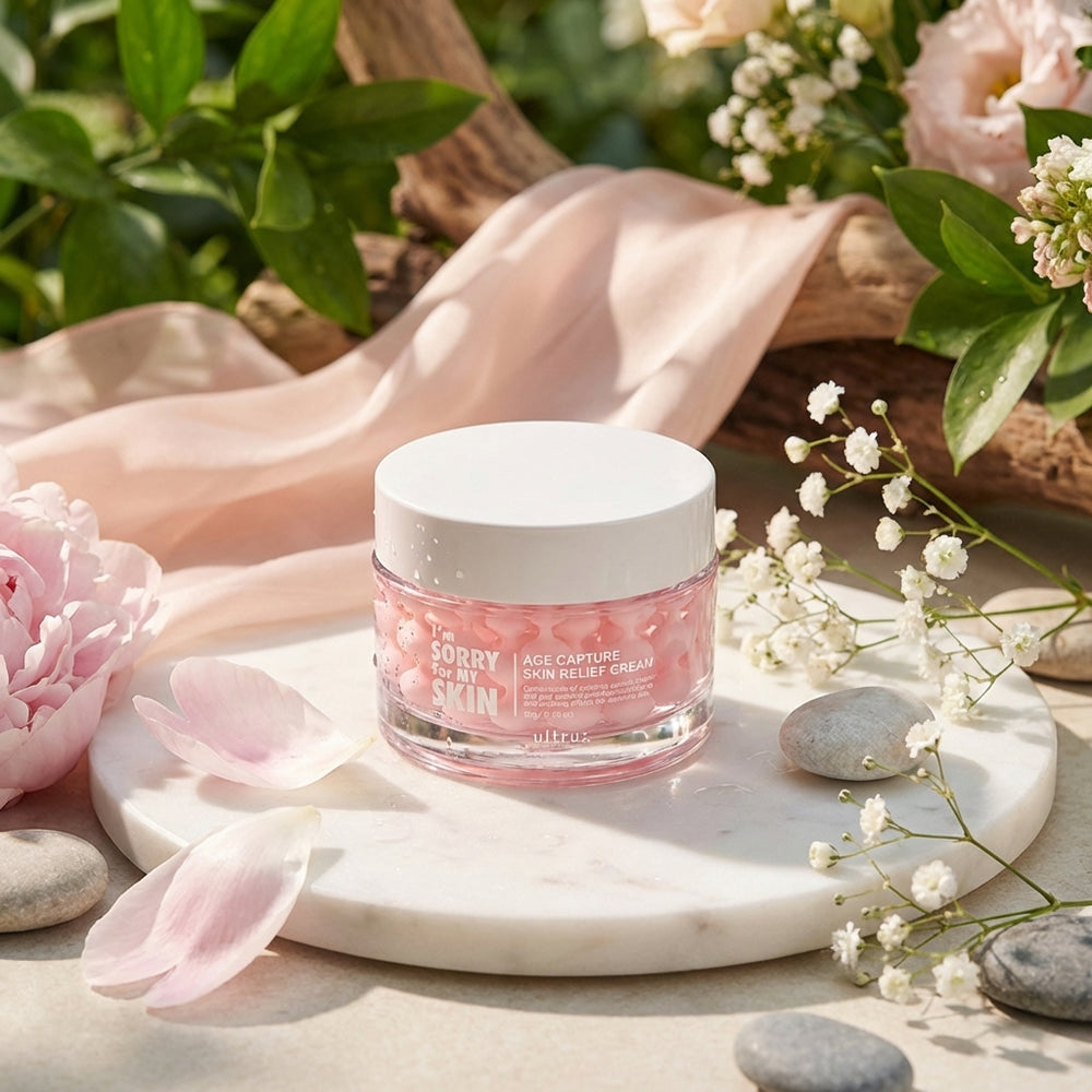 Gel hidratant cu microcapsule de cremă pentru piele sensibilă 50 gr I'm sorry for my skin