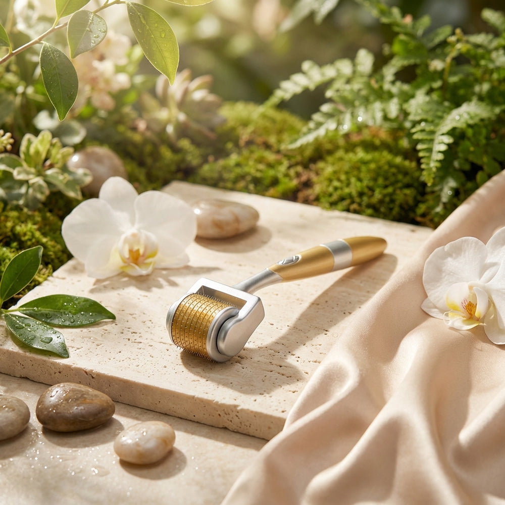 Dermaroller dispozitiv  pentru regenerarea pielii 0,5 mm