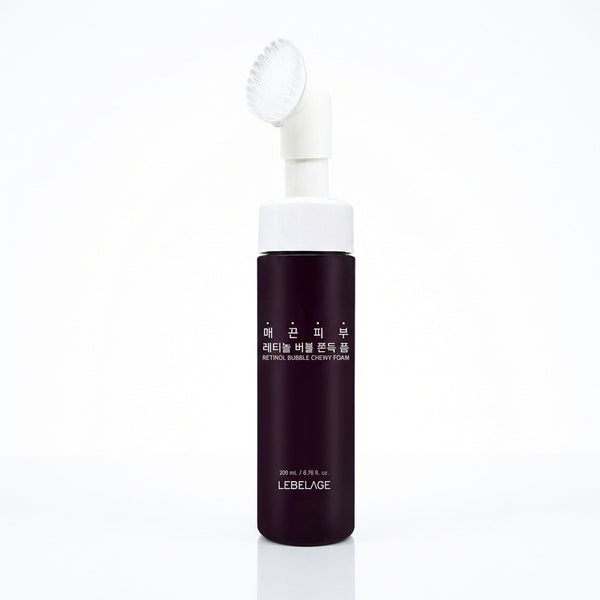 Spumă de curățare retinol, flacon cu perie incorporata, 200 ml Lebelage