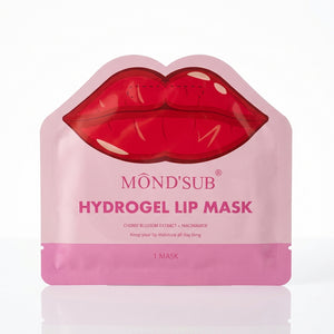 Mască hydrogel pentru buze cu extract de cireșe și niacinamide