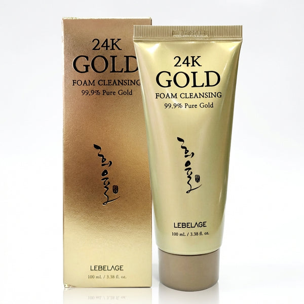 Spumă de curățare față 24 gold, 100 ml Lebelage