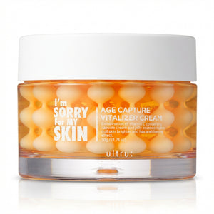 Gel hidratant cu microcapsule de cremă cu vitamina c și niacinamide 50 gr I'm sorry for my skin