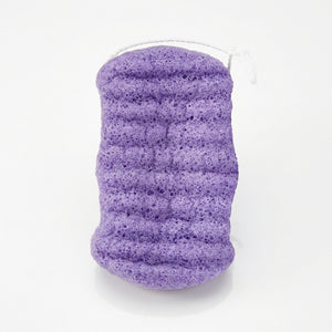 Burete natural konjac cu lavandă pentru corp și ten