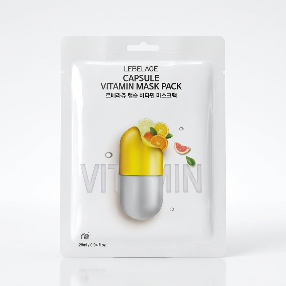 Mască față capsule vitamin tree fruit, 28 ml, Lebelage