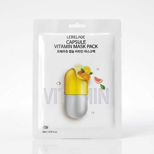 Mască față capsule vitamin tree fruit, 28 ml, Lebelage