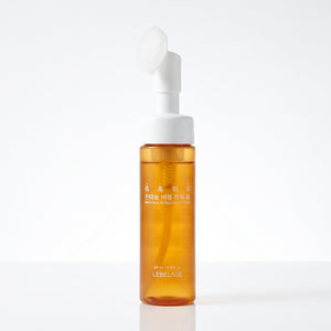 Spumă curățare cu panthenol, flacon cu perie silicon incorporata 200 ml Lebelage