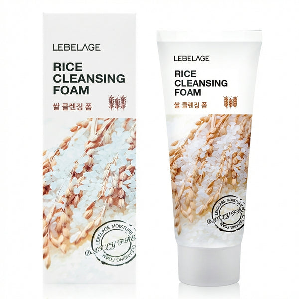 Spumă de curățare cu orez, 100 ml Lebelage