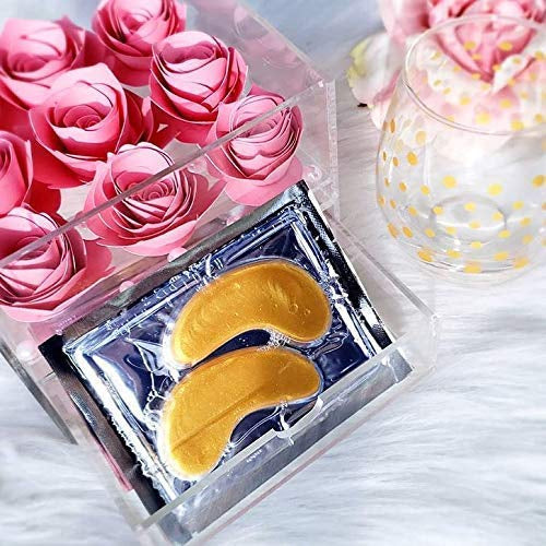 Masca Hidrogel GOLD pentru ochi - plic - set 7 bucati