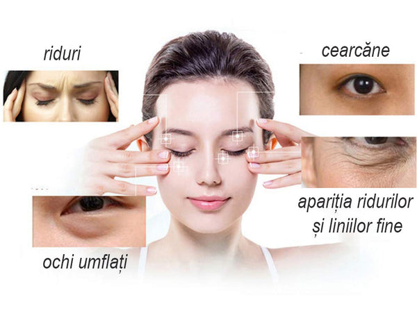 Masca hydrogel gold pentru ochi, ten normal