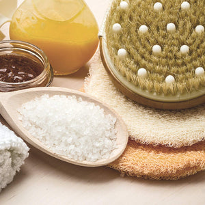 Perie de baie pentru exfoliere si masaj anticelulitic