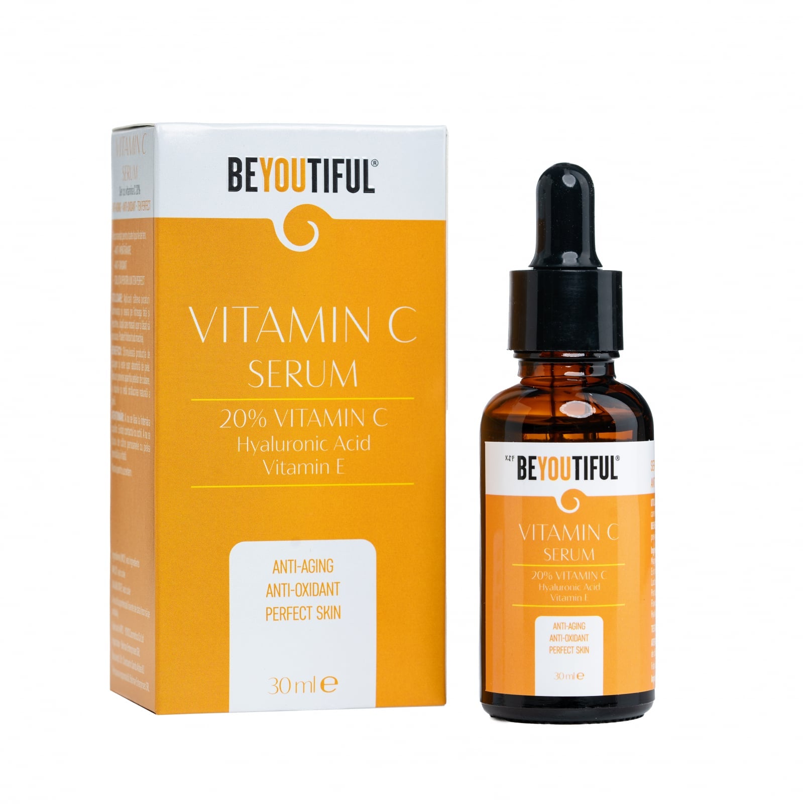 Ser vitamina C 20% + Acid Hyaluronic + Vitamina E