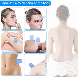 Set 4 ventuze masaj anticelulitic