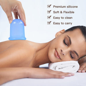 Set 4 ventuze masaj anticelulitic